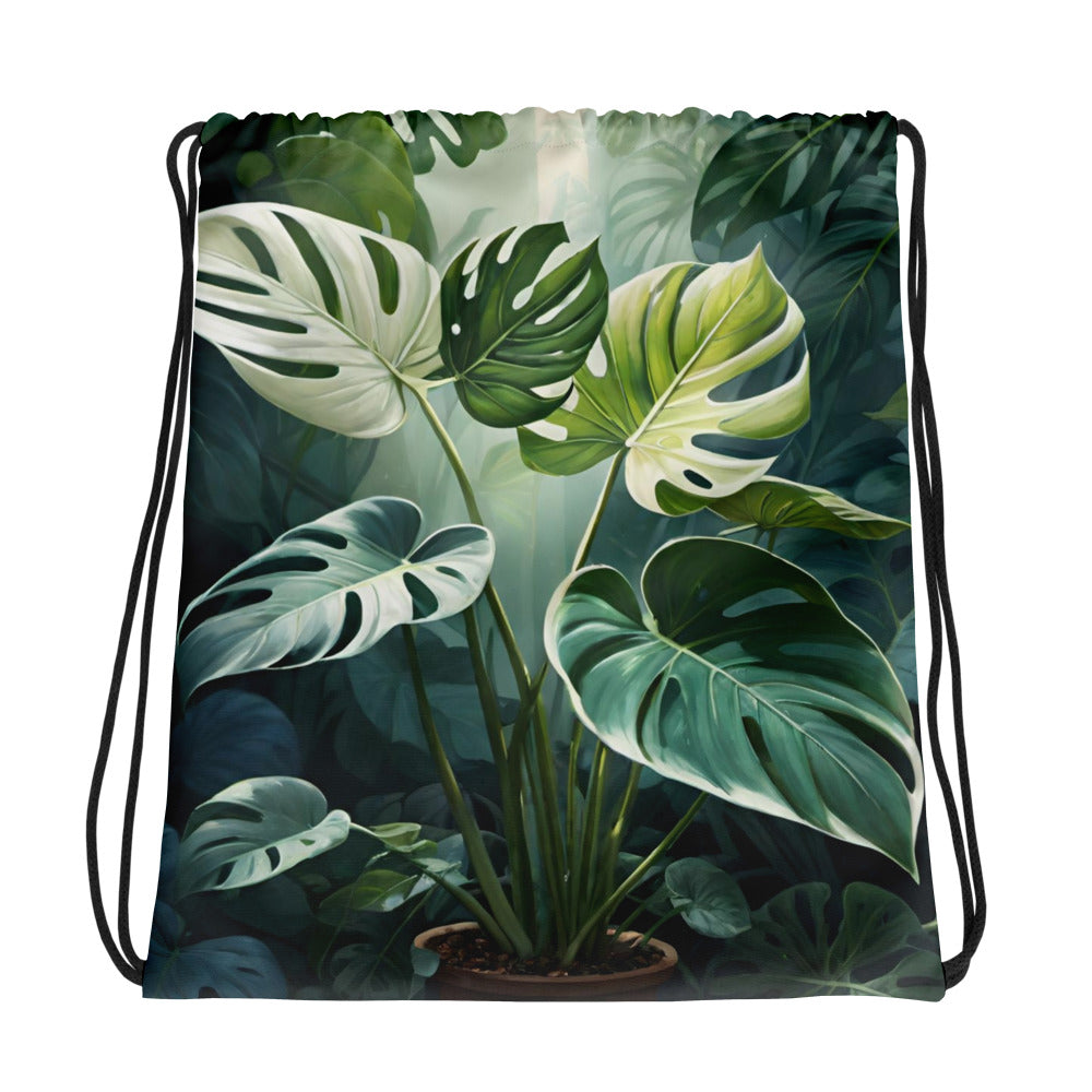 Versatile Drawstring Backpack for Travel & Sports Gear