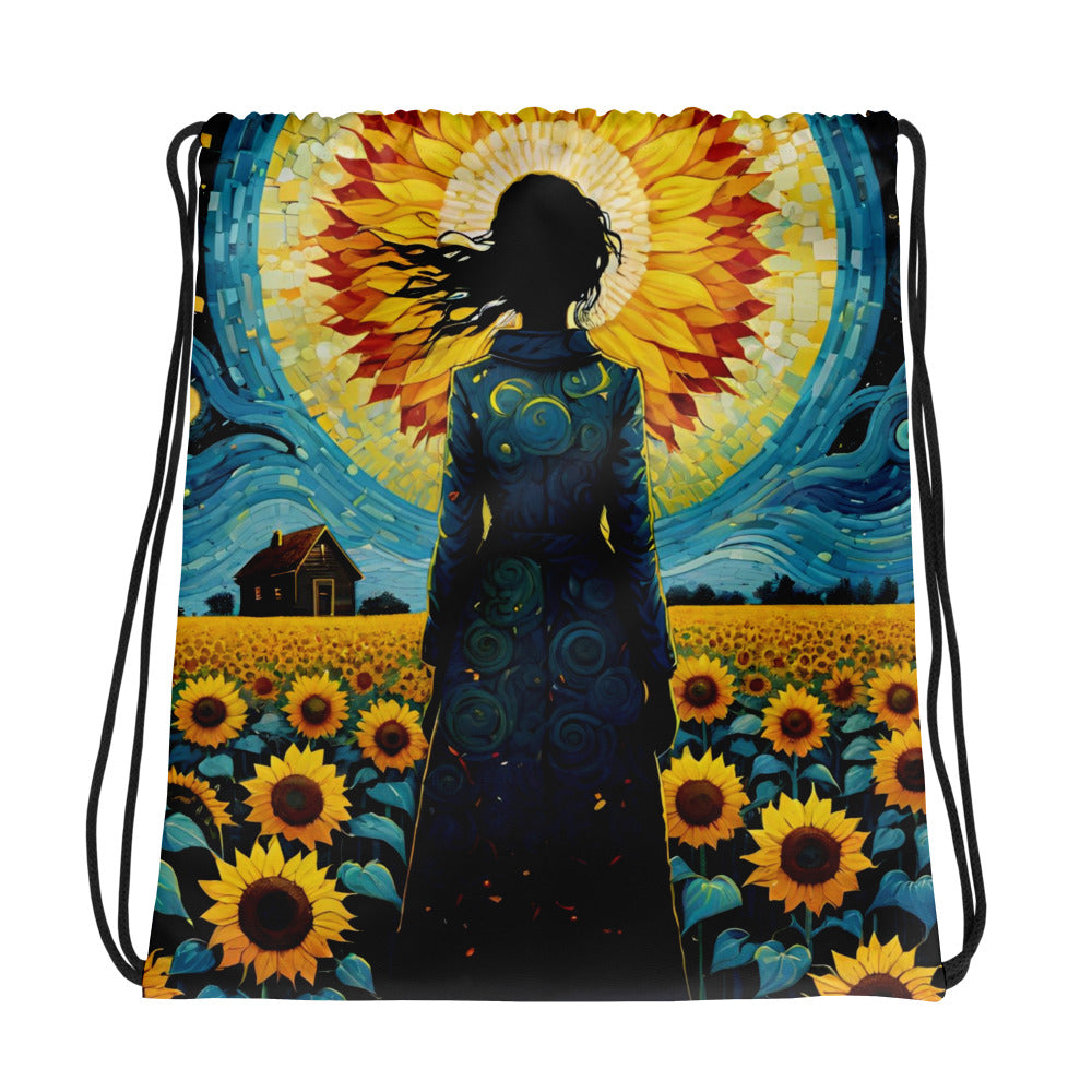 Versatile Drawstring Backpack - Perfect for Gym & Travel