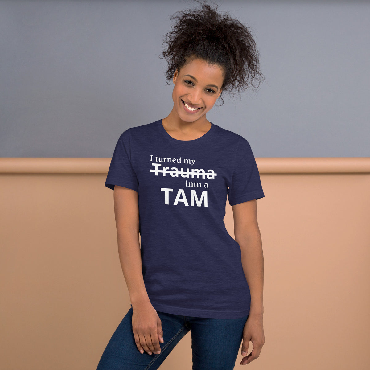 I Turned My Trauma Into a TAM T-Shirt | Funny Startup Founder Tee | Pitch Deck Humor