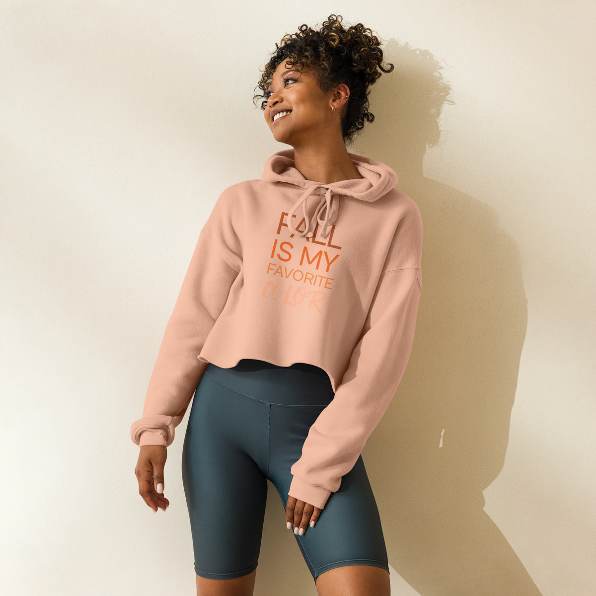 Trendy Women's Cropped Hoodie | Comfortable Casual Fall Fashion