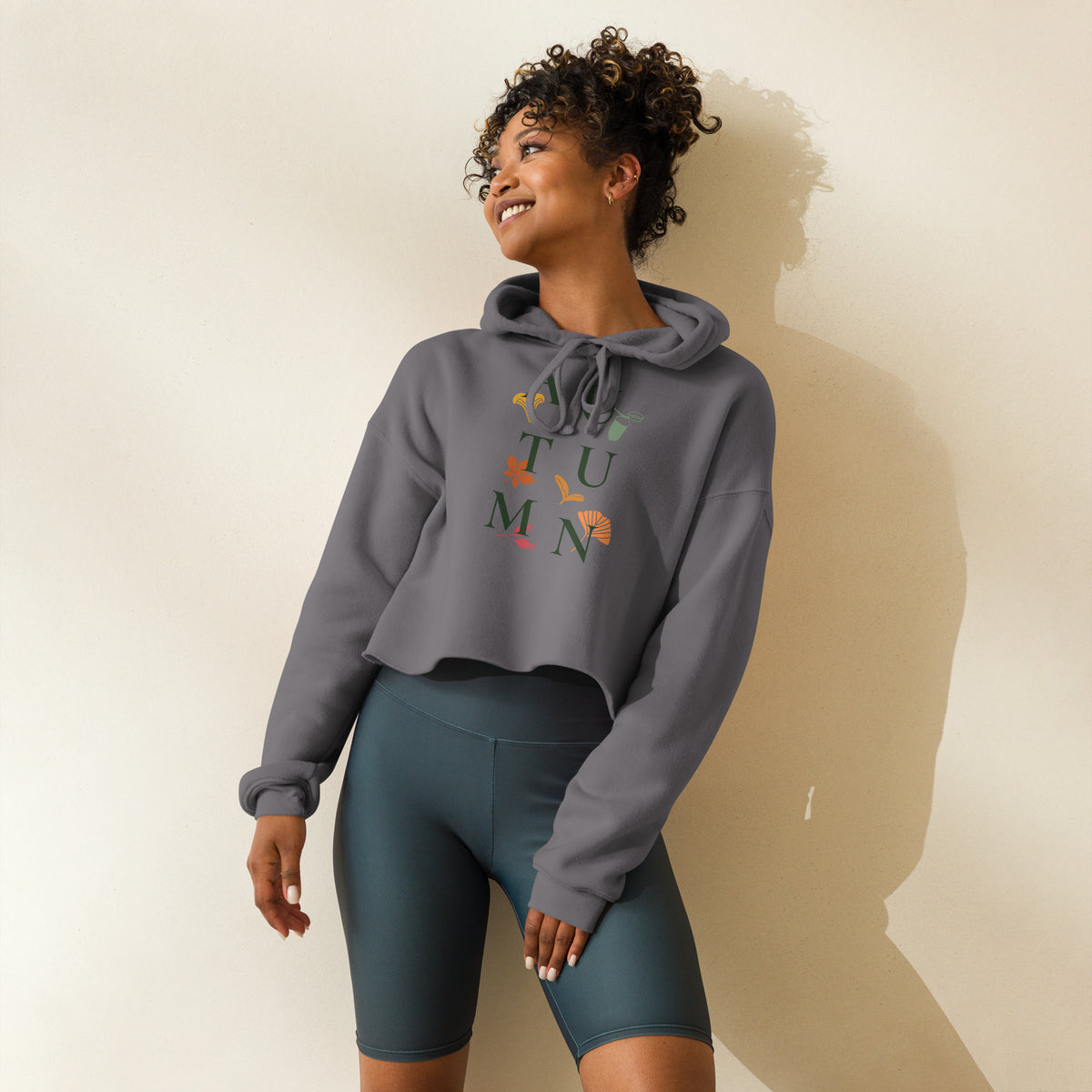 Stylish Women's Crop Hoodie | Cozy Athleisure Pullover for Everyday Wear