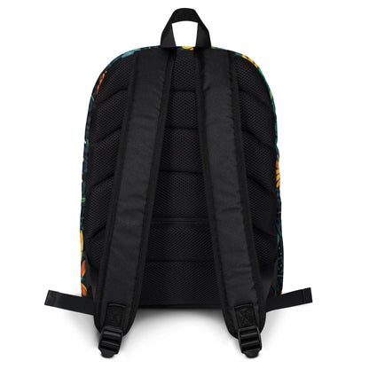 Sunset Wildflower Student Backpack | School & College Daypack for Back to School