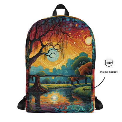 Golden Hour Scenic Backpack | Perfect Nature Student Daypack by O'Mama Hills