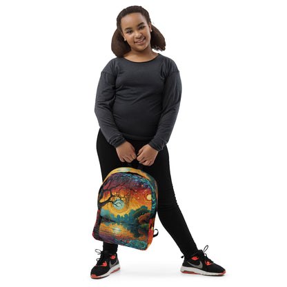 Golden Hour Scenic Backpack | Perfect Nature Student Daypack by O'Mama Hills