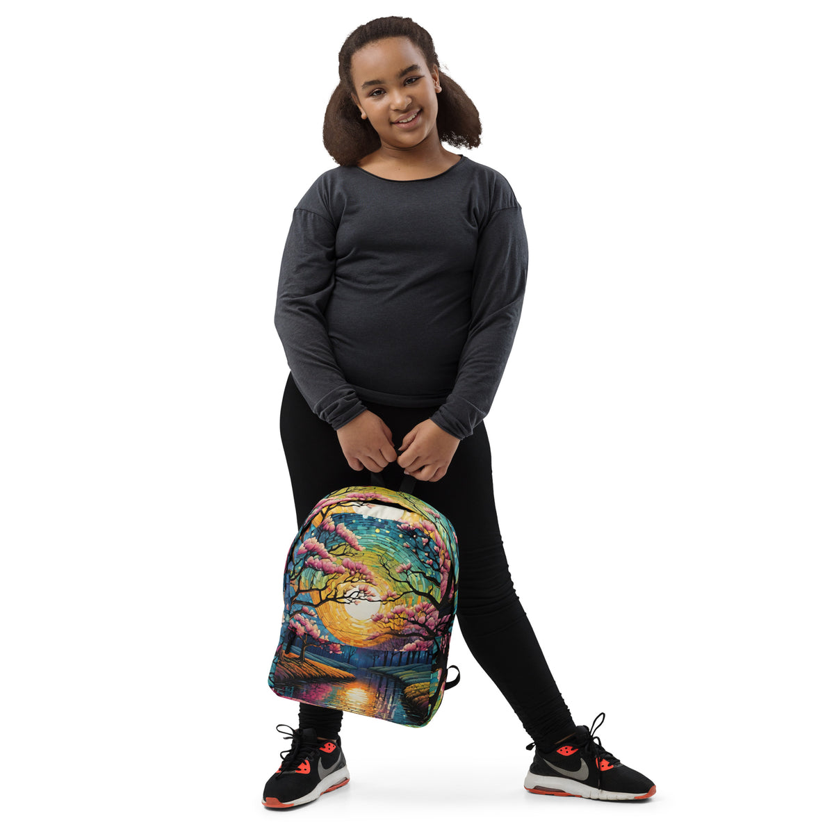 Sakura Cherry Blossom Student Backpack | Floral Daypack for Back to School & College