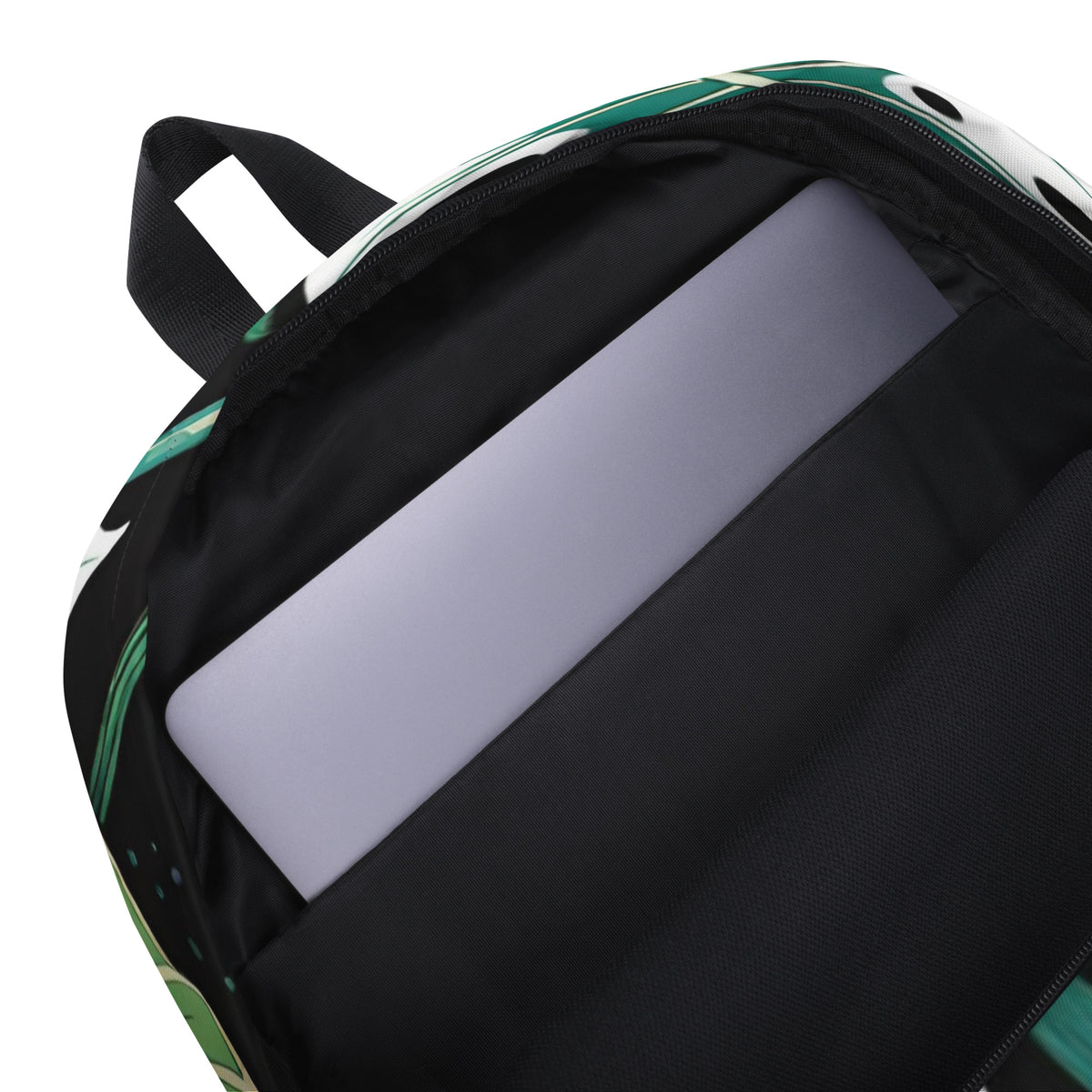 Tropical Monstera Leaf Backpack | Stylish Student Daypack