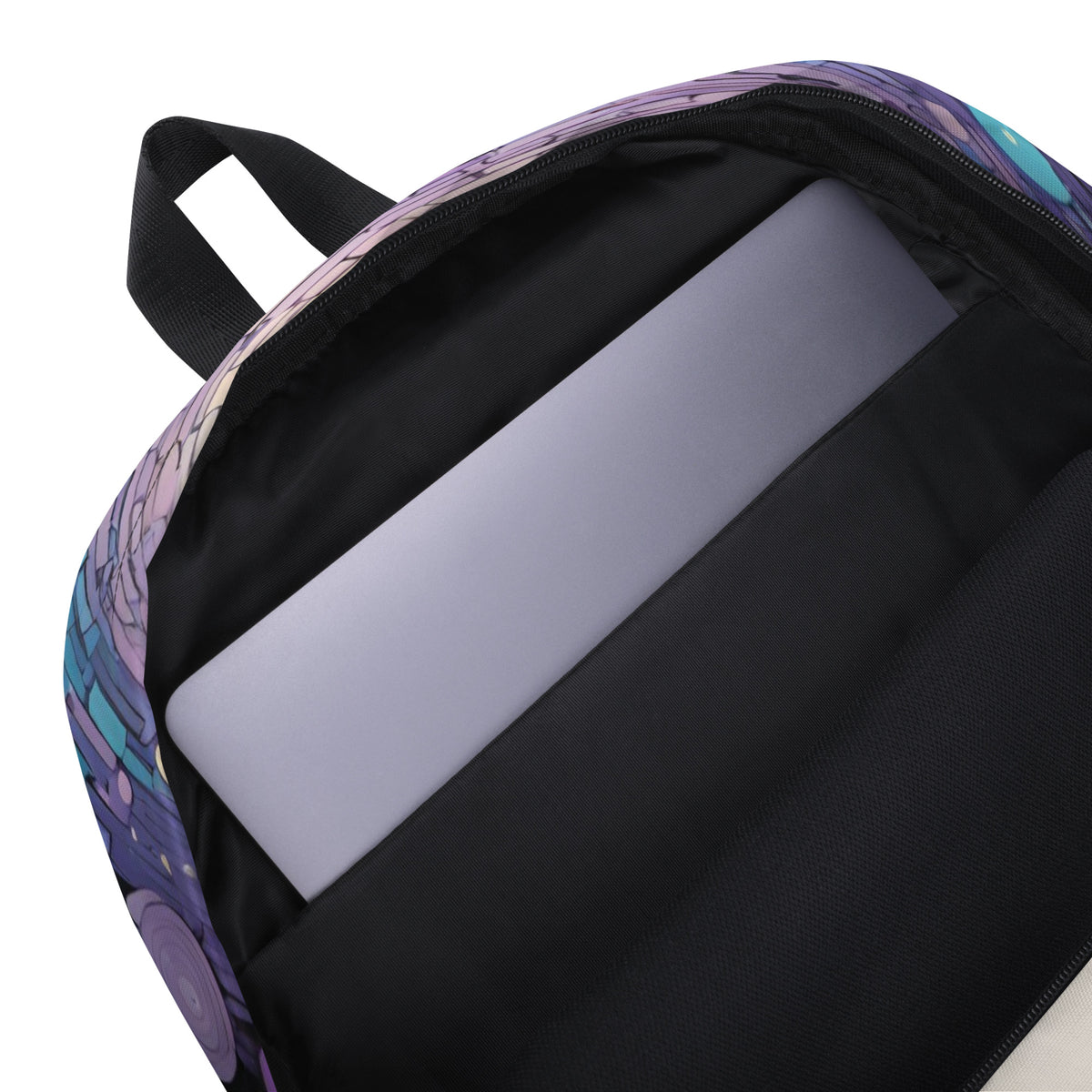 Wisteria Tree Student Backpack | Dreamy Purple Landscape Daypack for Back to School