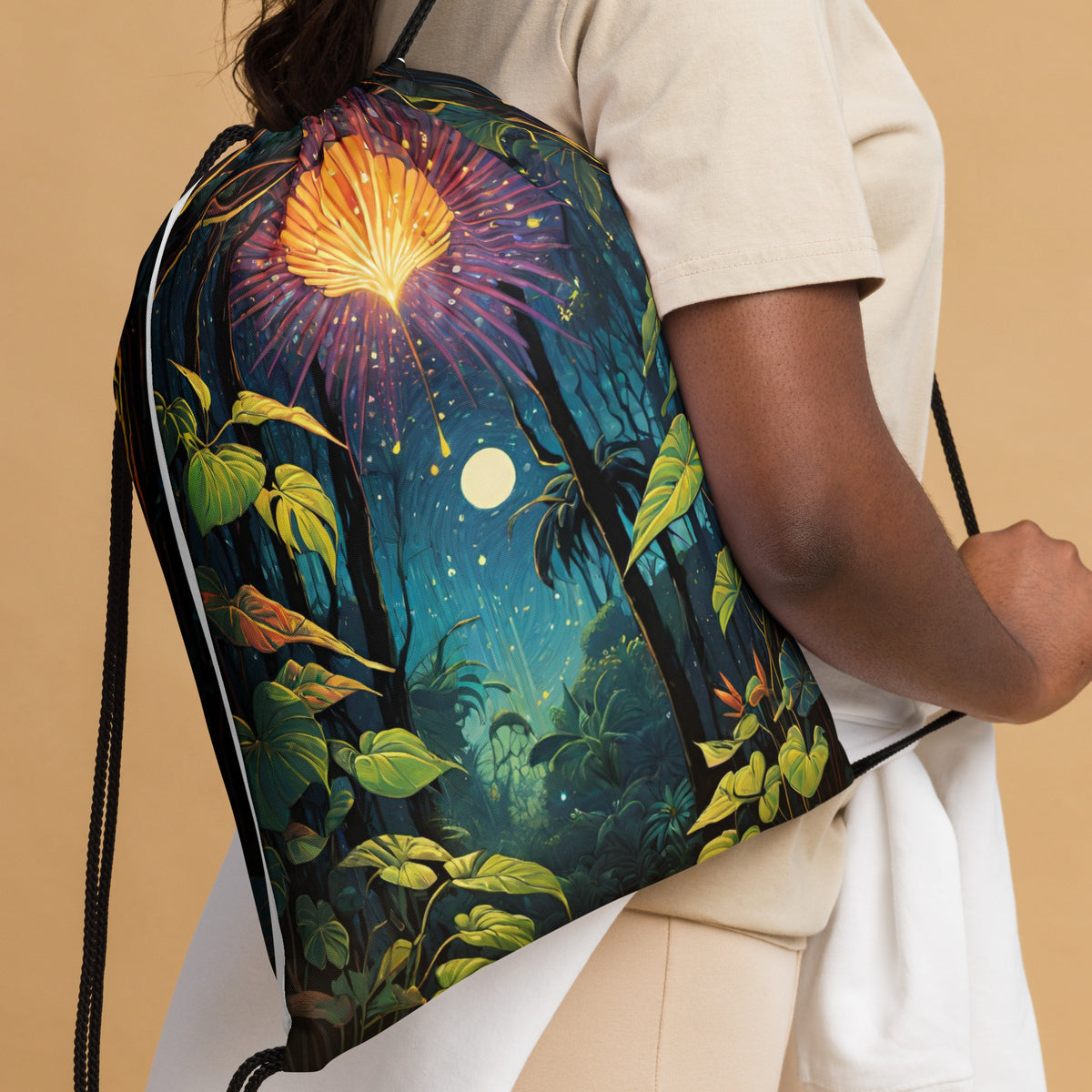 Versatile Drawstring Backpack - Perfect for Any Adventure
