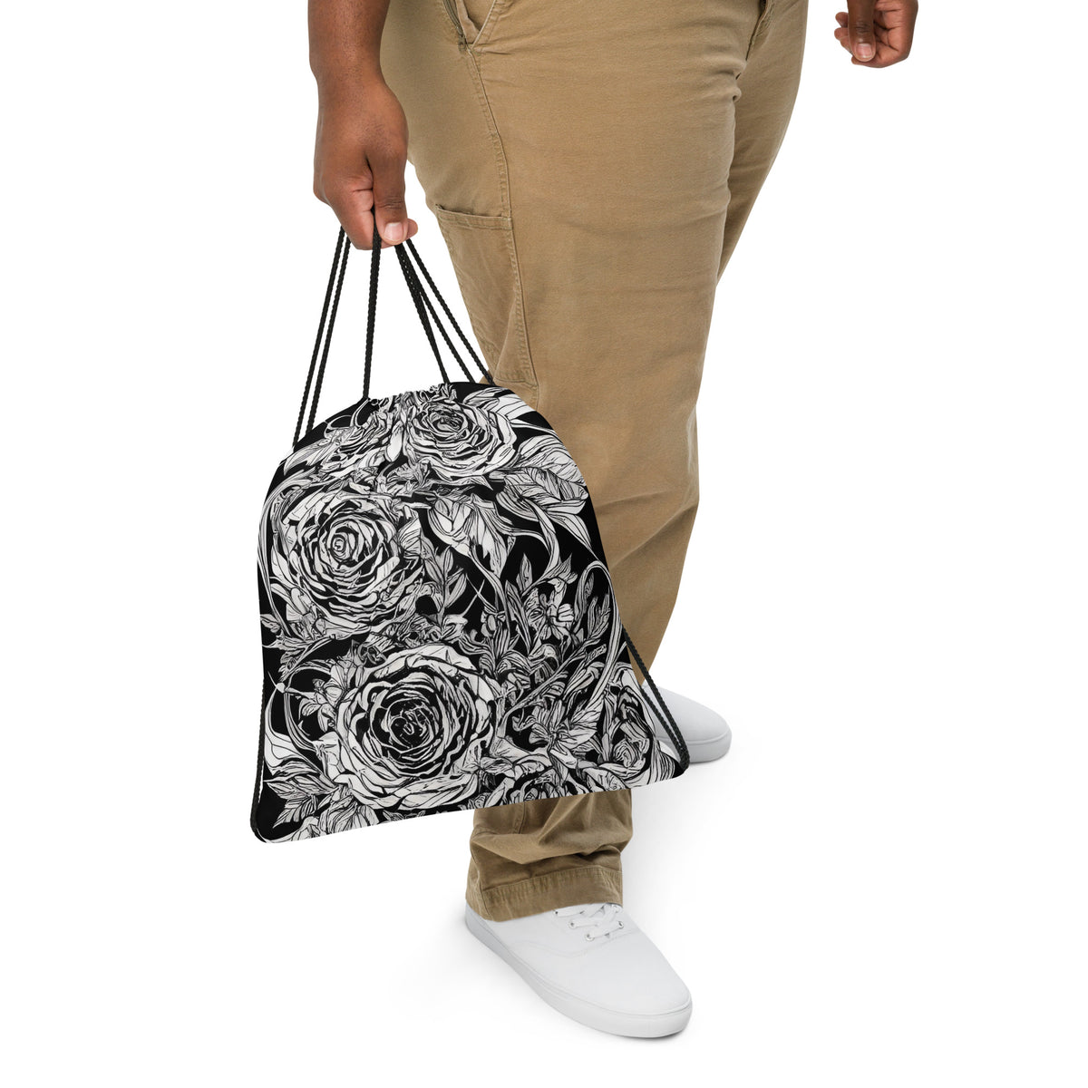 Versatile Drawstring Bag for Gym, Travel, and Everyday Use