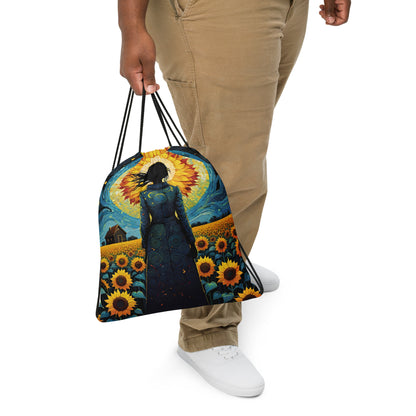Versatile Drawstring Backpack - Perfect for Gym & Travel