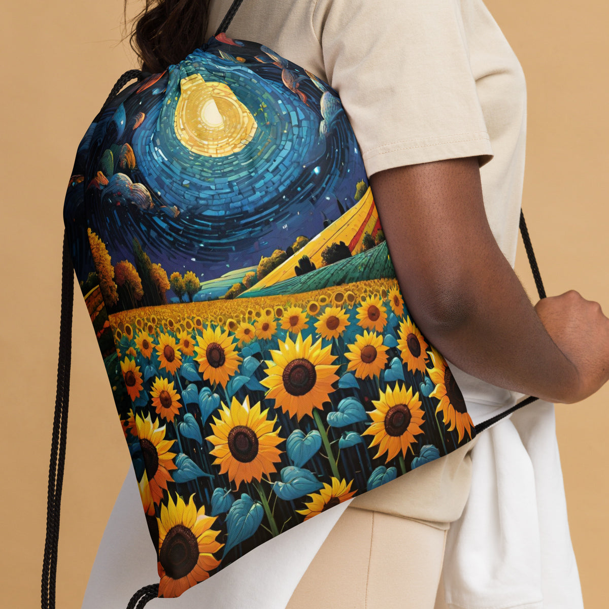 Stylish Drawstring Backpack for Everyday Adventures