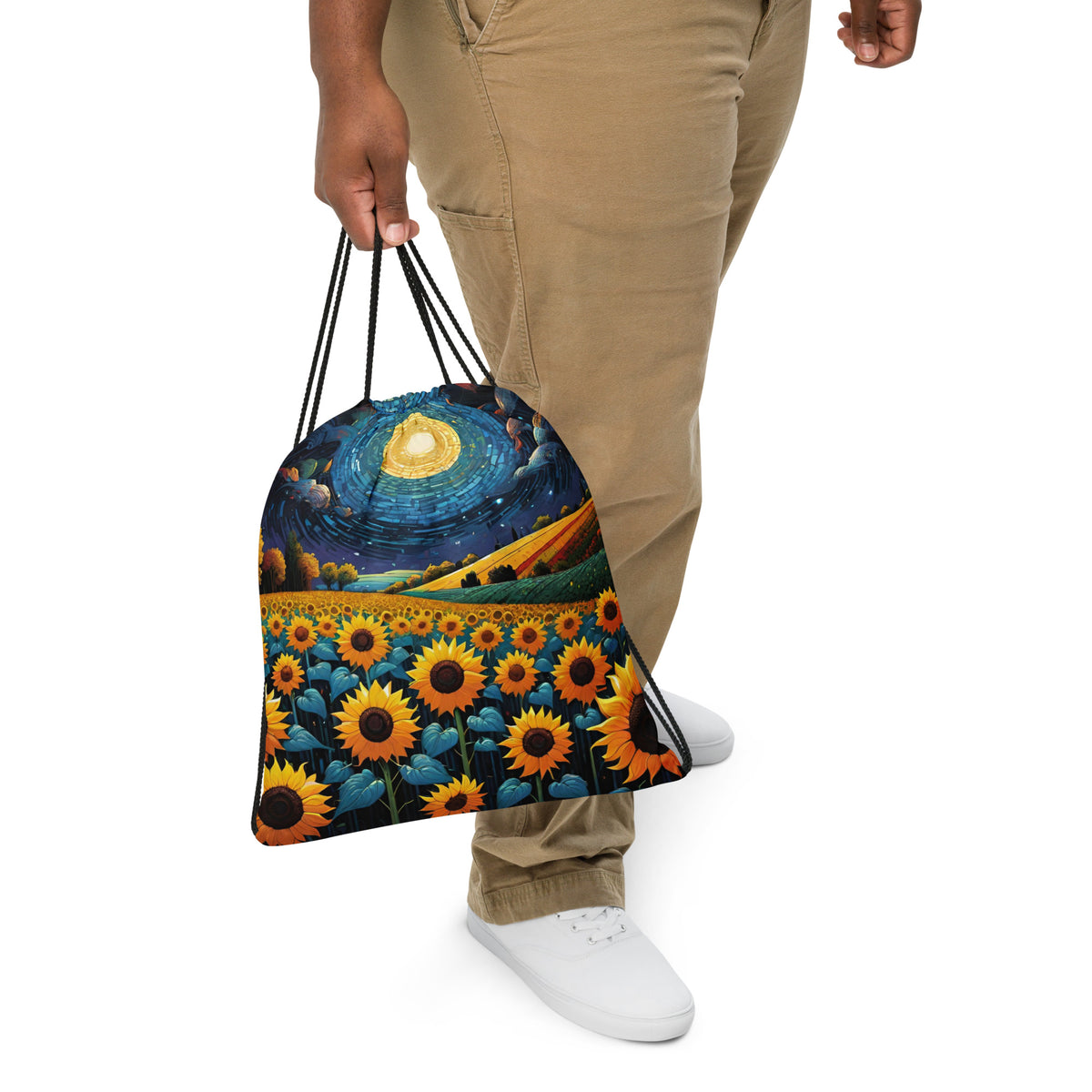 Stylish Drawstring Backpack for Everyday Adventures