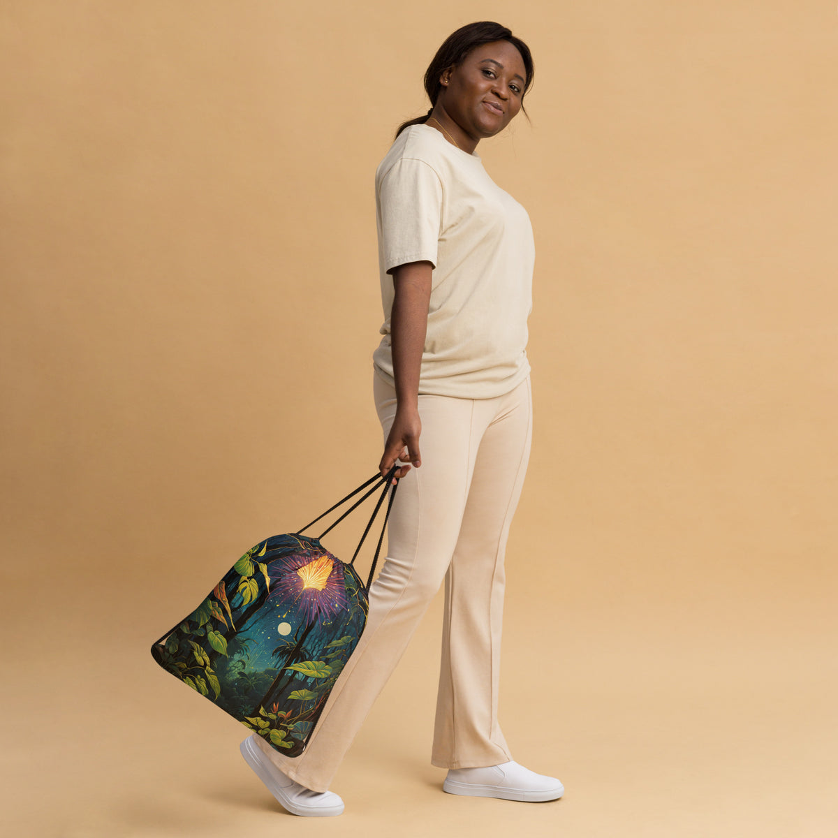 Versatile Drawstring Backpack - Perfect for Any Adventure