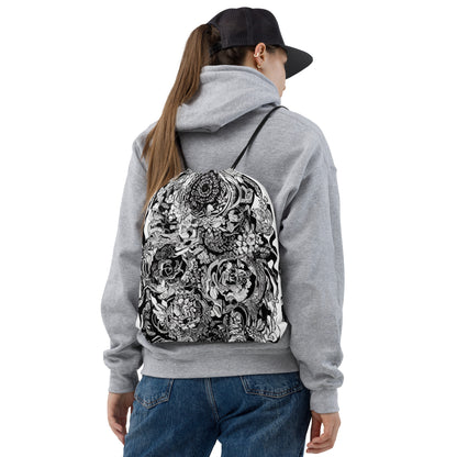 Versatile Drawstring Backpack for Sports & Travel