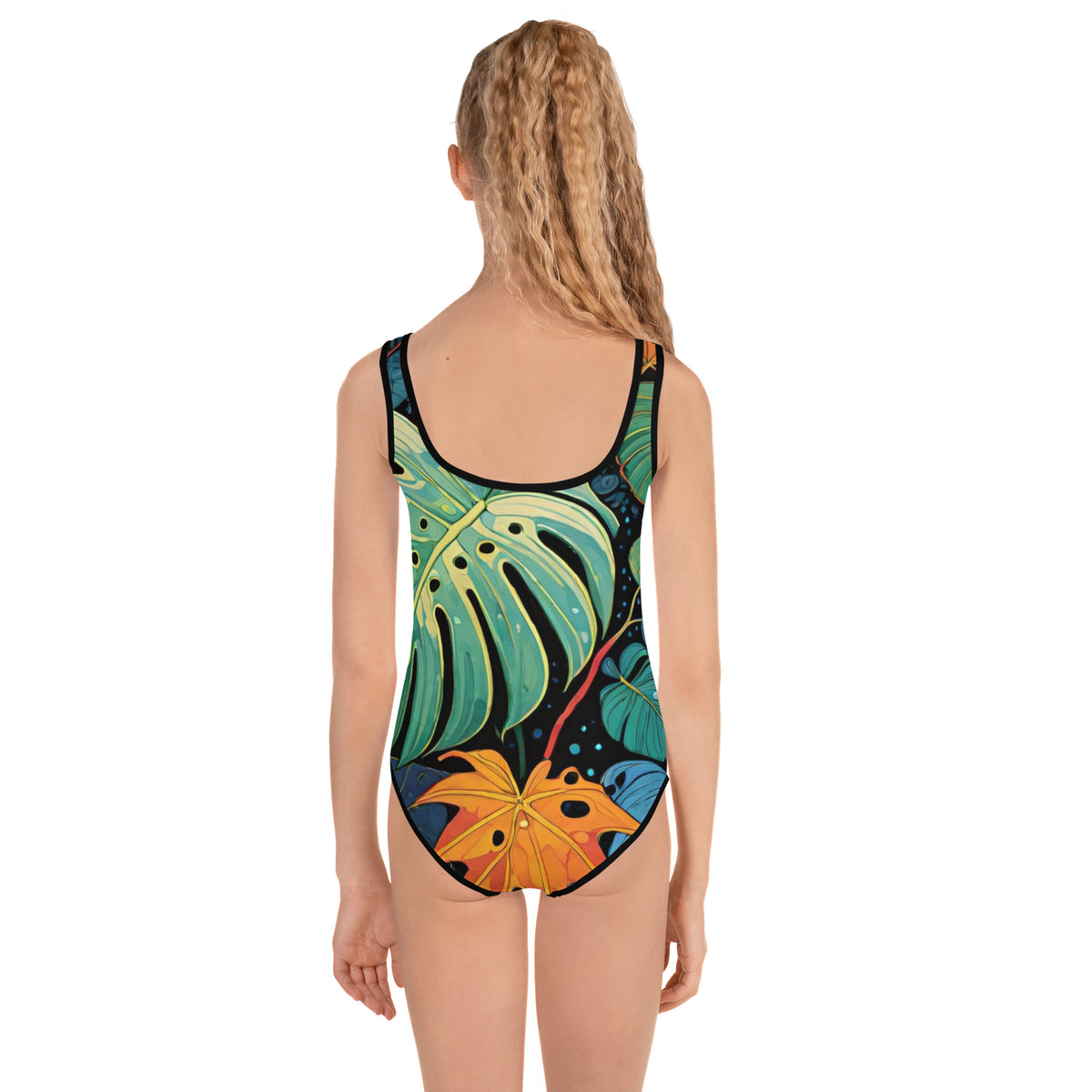 Vibrant All-Over Print Kids Swimsuit | Fun Swimwear for Boys & Girls