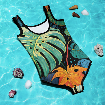 Vibrant All-Over Print Kids Swimsuit | Fun Swimwear for Boys & Girls