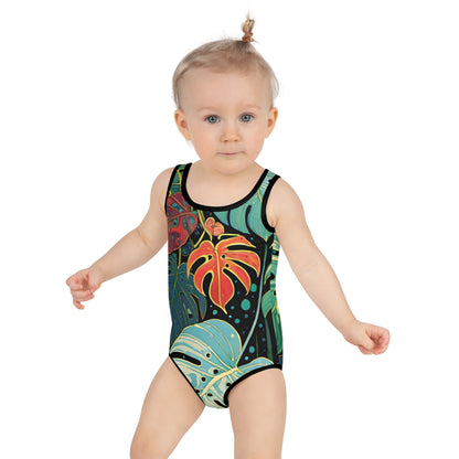 Vibrant All-Over Print Kids Swimsuit | Fun Swimwear for Boys & Girls