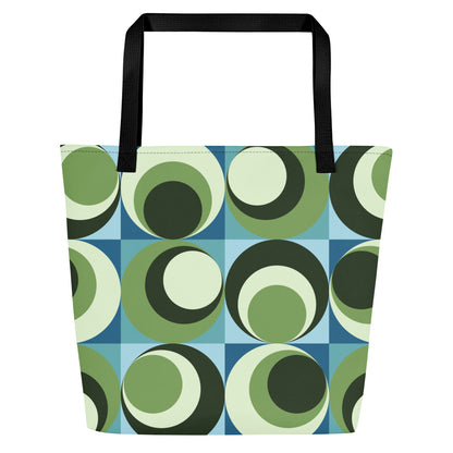 Stylish All-Over Print Tote Bag for Women | Versatile Shopper Carryall