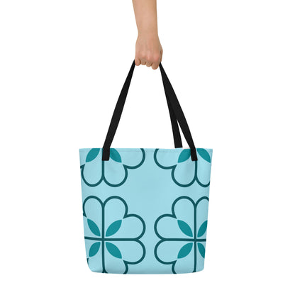 Stylish All-Over Print Tote Bag | Versatile Fashion Carryall