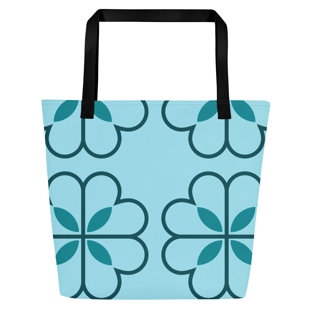 Stylish All-Over Print Tote Bag | Versatile Fashion Carryall