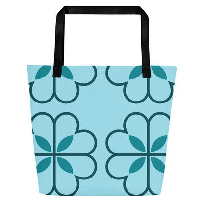Stylish All-Over Print Tote Bag | Versatile Fashion Carryall