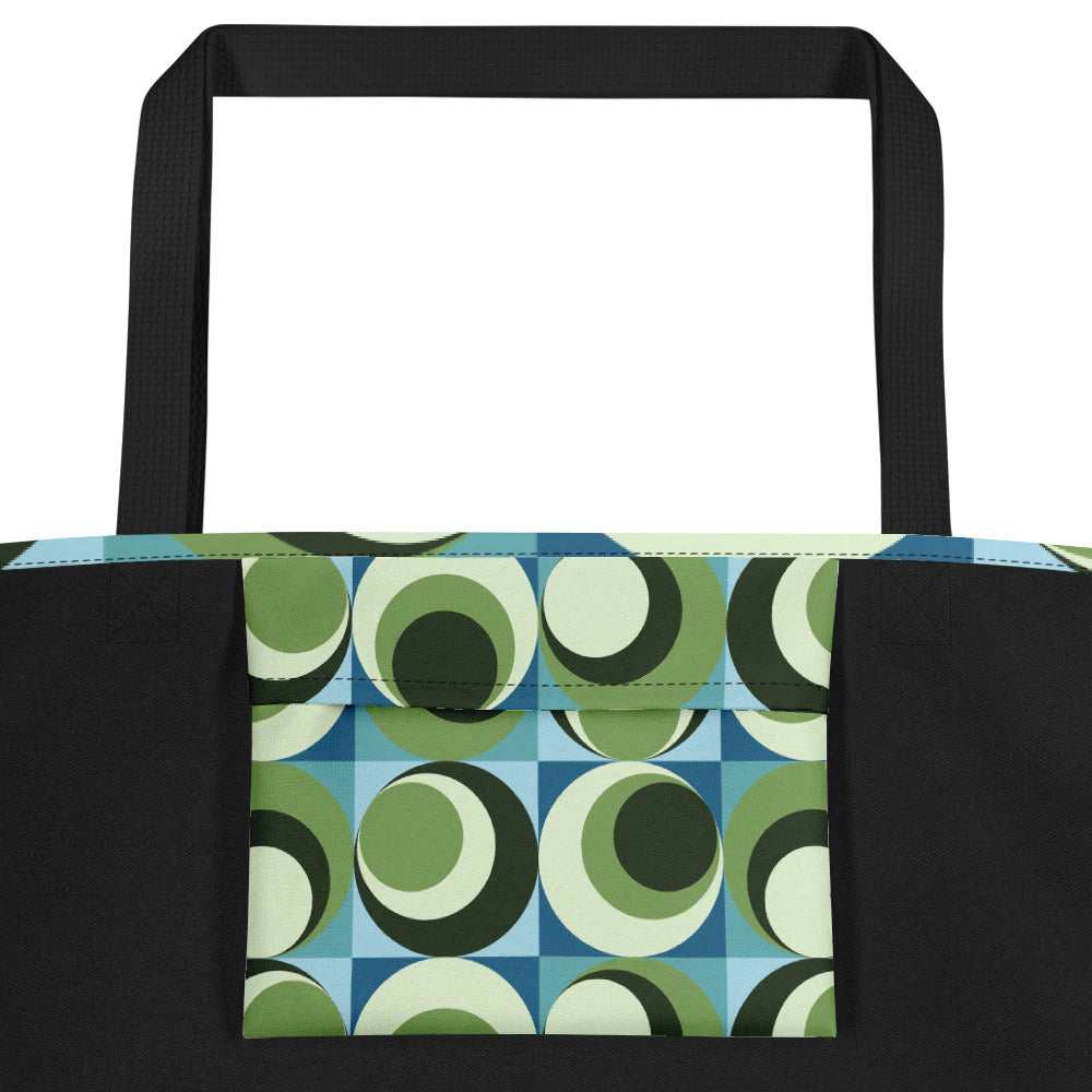 Stylish All-Over Print Tote Bag for Women | Versatile Shopper Carryall