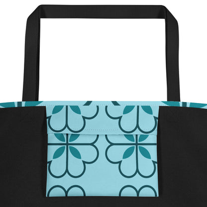 Stylish All-Over Print Tote Bag | Versatile Fashion Carryall