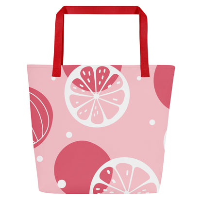 Trendy All-Over Print Tote Bag | Stylish Women's Canvas Carryall