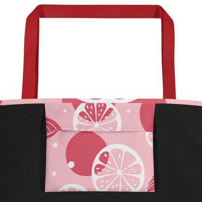 Trendy All-Over Print Tote Bag | Stylish Women's Canvas Carryall