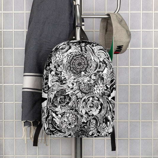 Cute cactus and succulent print school backpack for back to school students