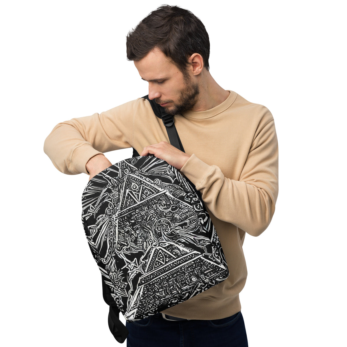 Sleek Minimalist Backpack for Travel, Work & Daily Use | Stylish Rucksack