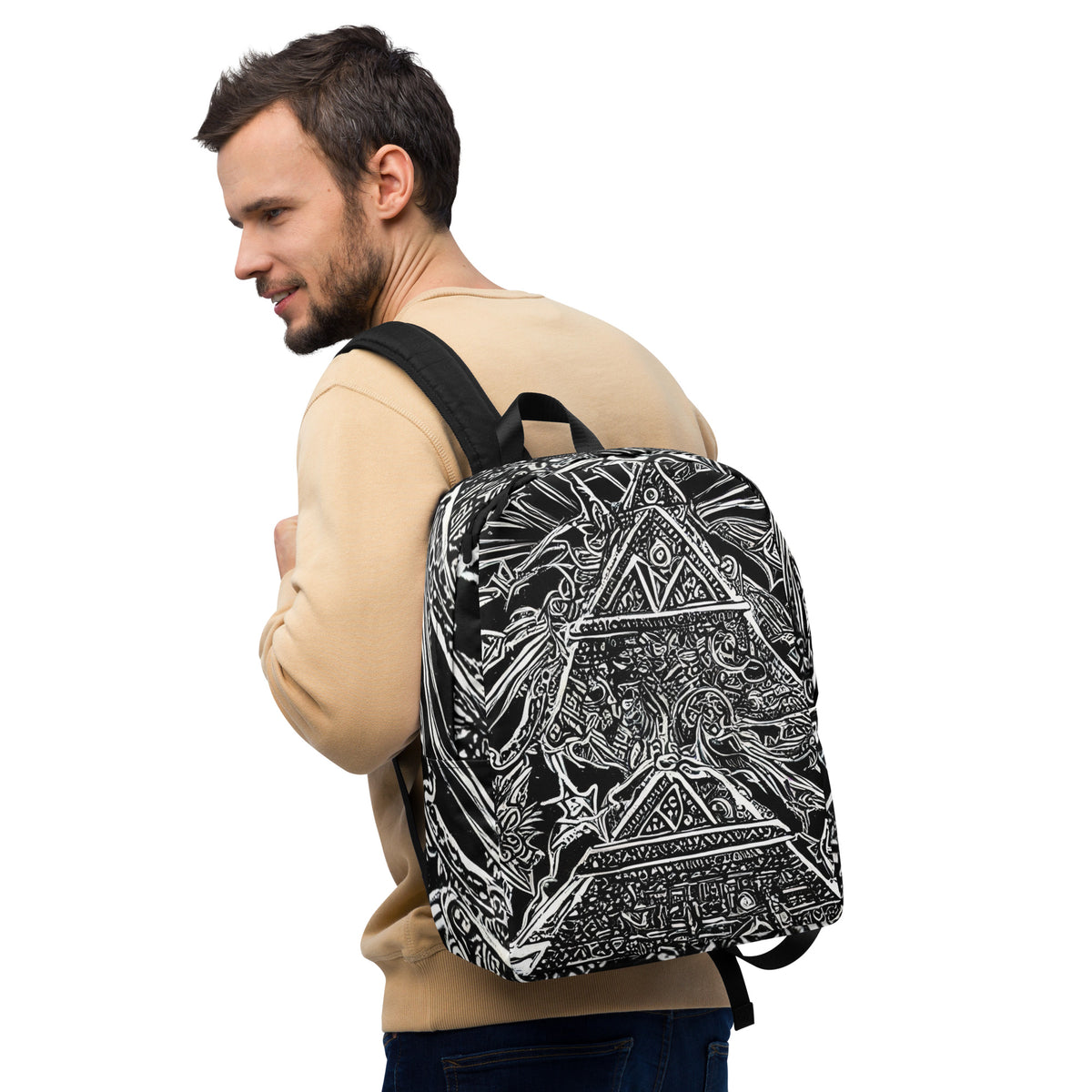 Sleek Minimalist Backpack for Travel, Work & Daily Use | Stylish Rucksack