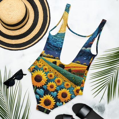 Stylish Chic One-Piece Swimsuit for Summer Beach & Pool Adventures