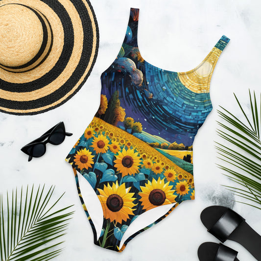 Stylish Chic One-Piece Swimsuit for Summer Beach & Pool Adventures