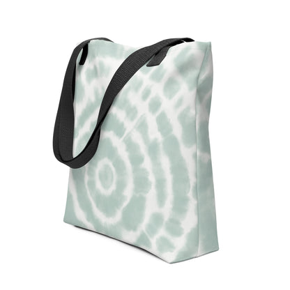 Hand-designed canvas tote bag with original artwork on eco-friendly durable material