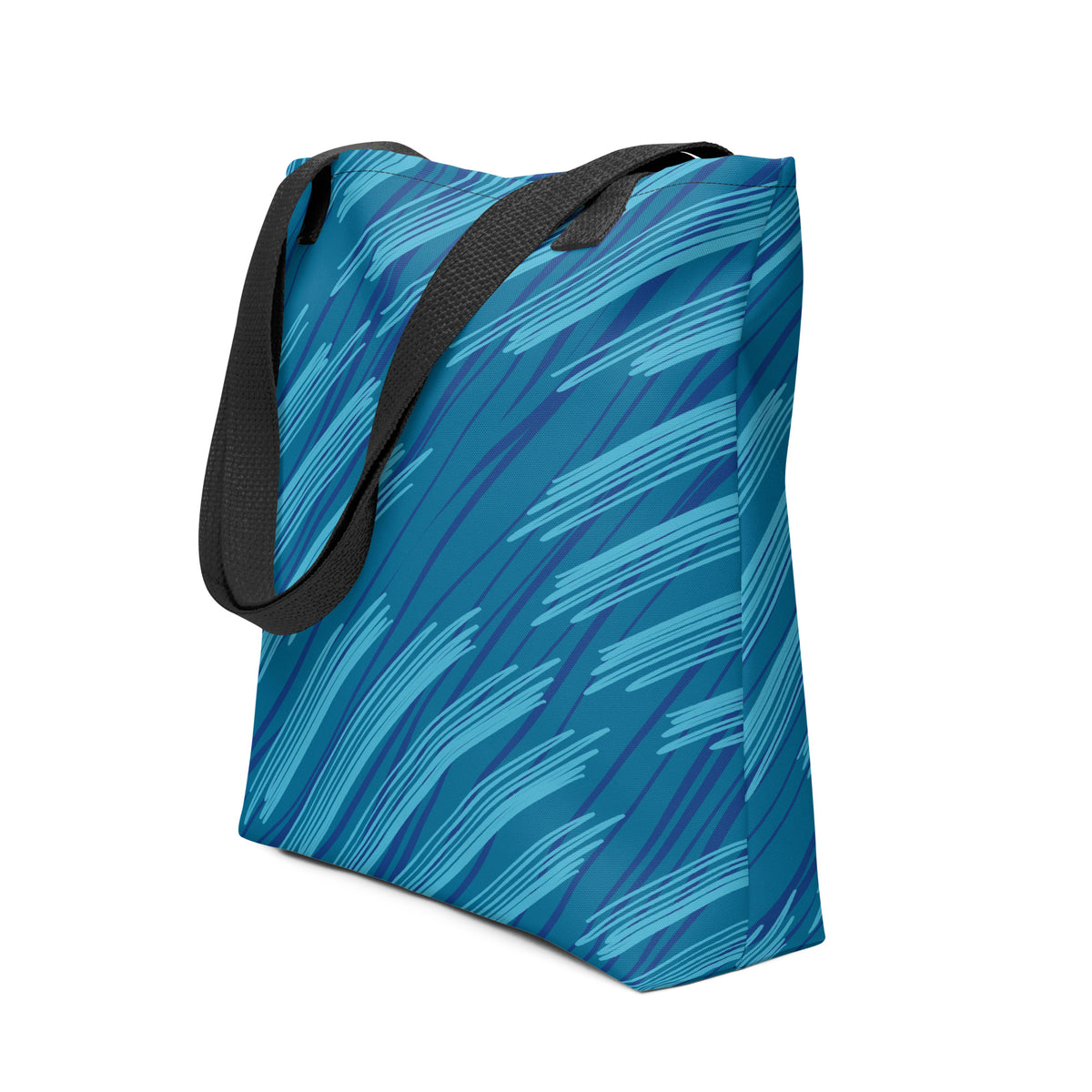 Stylish eco-friendly tote bag with everyday design on sustainable canvas material
