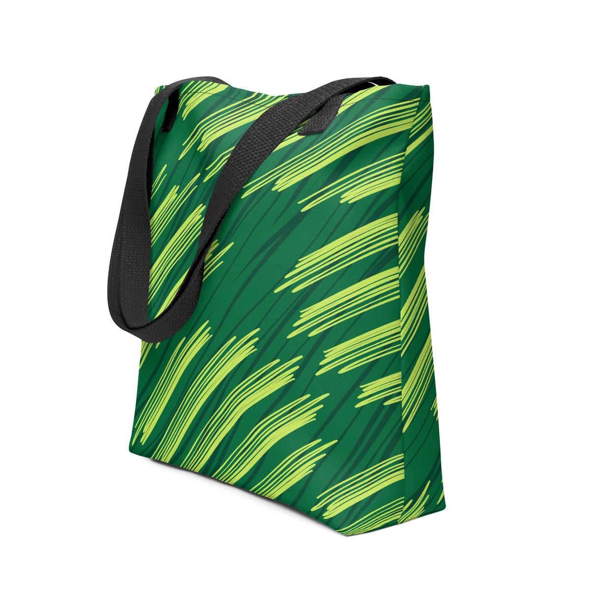 Premium hand-designed canvas tote bag with original artwork from O'Mama Hills collection