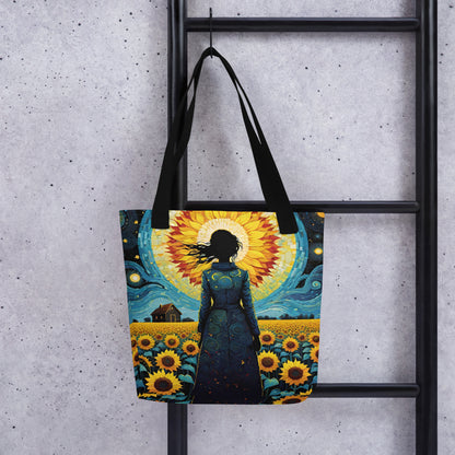 Hand-Designed Canvas Tote Bag | O'Mama Hills Eco-Friendly Print