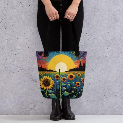 Hand-Designed Eco Canvas Tote Bag | Sustainable O'Mama Hills Original