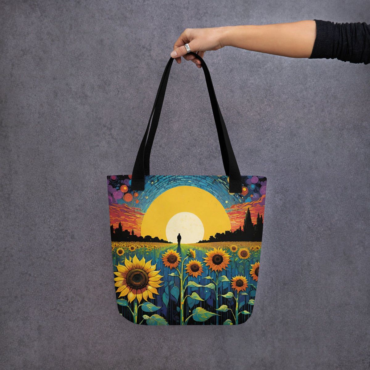 Hand-Designed Eco Canvas Tote Bag | Sustainable O'Mama Hills Original
