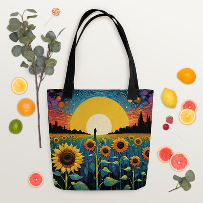 Hand-Designed Eco Canvas Tote Bag | Sustainable O'Mama Hills Original