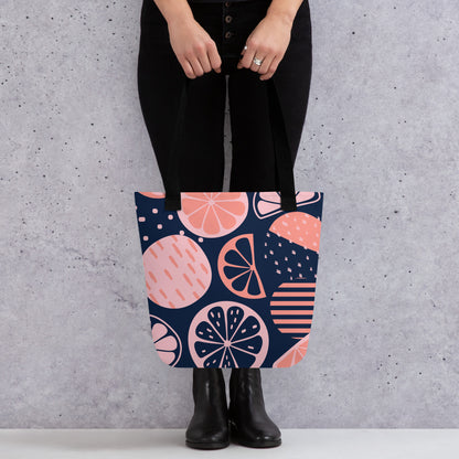 Hand-Designed Eco Chic Canvas Tote | Sustainable Style by O'Mama Hills