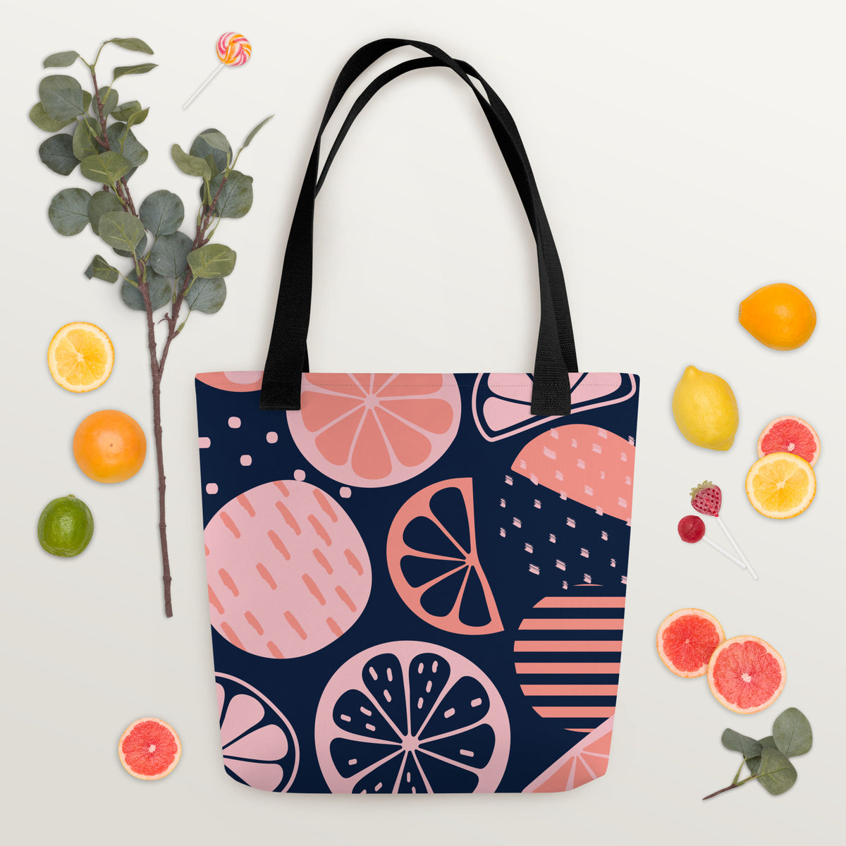 Hand-Designed Eco Chic Canvas Tote | Sustainable Style by O'Mama Hills