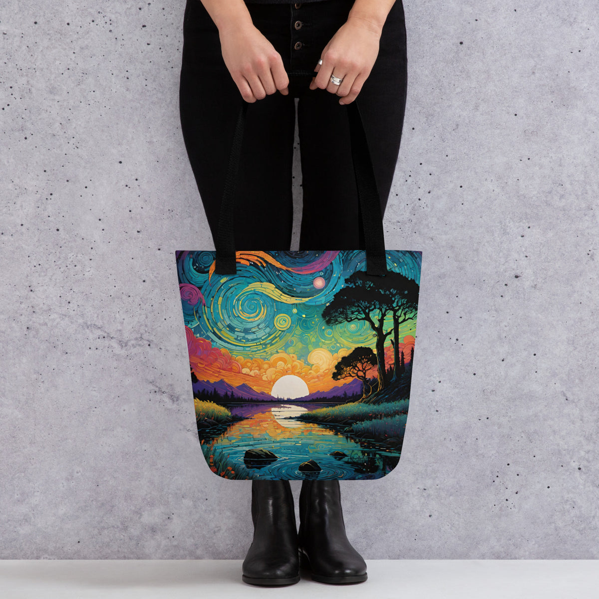 Hand-Designed Eco-Friendly Canvas Tote | Stylish Daily Carry
