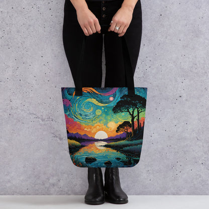 Hand-Designed Eco-Friendly Canvas Tote | Stylish Daily Carry