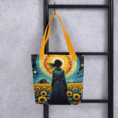 Hand-Designed Canvas Tote Bag | O'Mama Hills Eco-Friendly Print