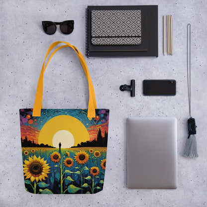 Hand-Designed Eco Canvas Tote Bag | Sustainable O'Mama Hills Original