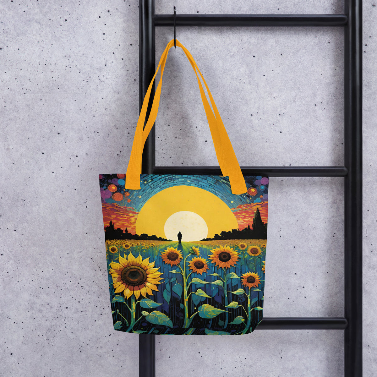 Hand-Designed Eco Canvas Tote Bag | Sustainable O'Mama Hills Original