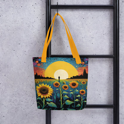 Hand-Designed Eco Canvas Tote Bag | Sustainable O'Mama Hills Original