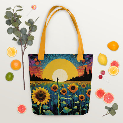 Hand-Designed Eco Canvas Tote Bag | Sustainable O'Mama Hills Original